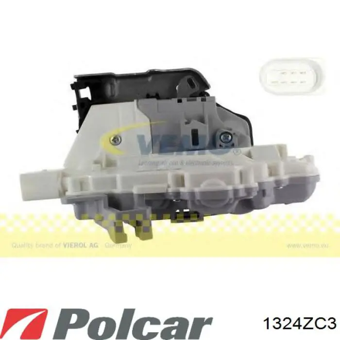 Купить 1324ZC3 Polcar Замок двери задней левой