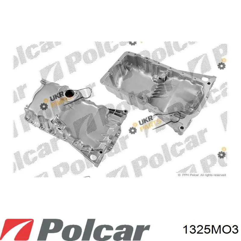 1325MO3 Polcar поддон масляный картера двигателя
