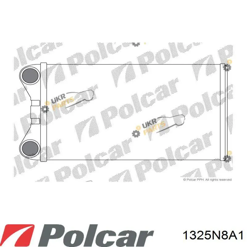 1325N8A1 Polcar радиатор печки