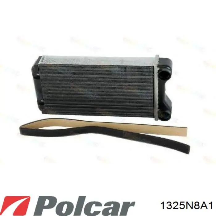 Radiador de calefacción 1325N8A1 Polcar