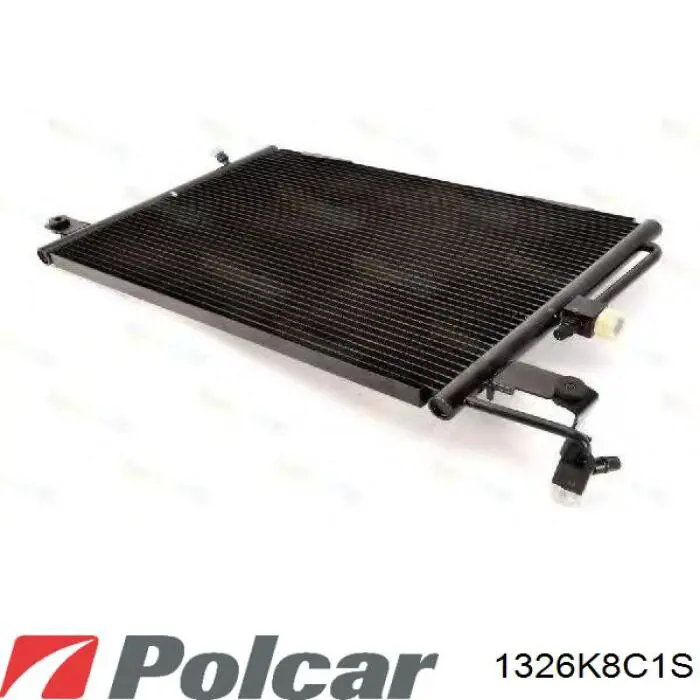 Радиатор кондиционера 1326K8C1S Polcar