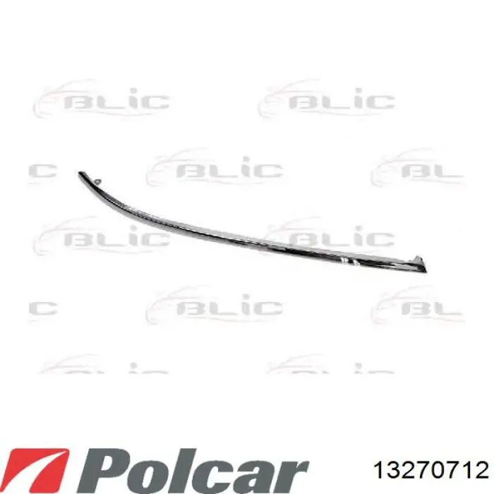 Купить 13270712 Polcar Молдинг бампера переднего правый