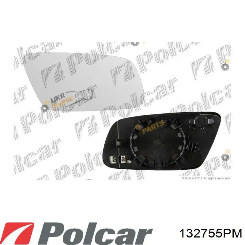132755PM Polcar накладка (крышка зеркала заднего вида правая)