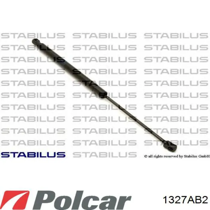 1327AB2 Polcar Амортизатор крышки багажника