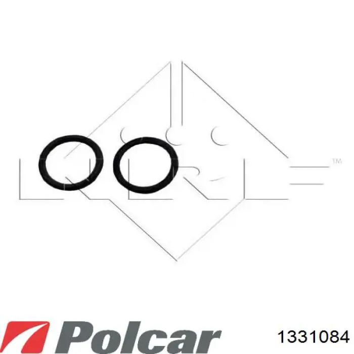 Радиатор охлаждения двигателя Polcar 1331084 цена, от 60.74 USD