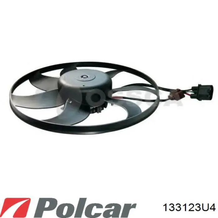 133123U4 Polcar Вентилятор системы охлаждения левый