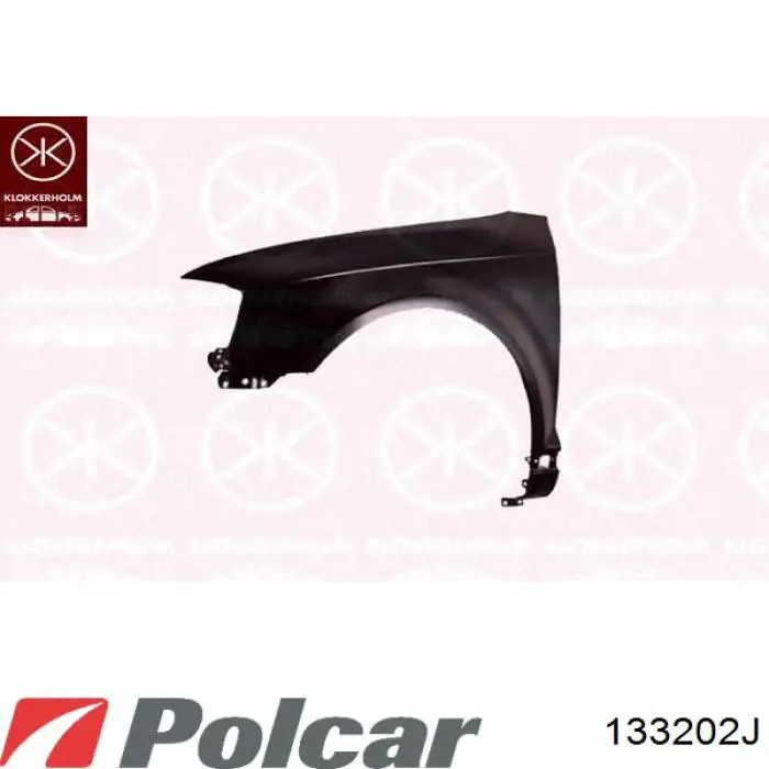 133202-J Polcar крыло переднее правое