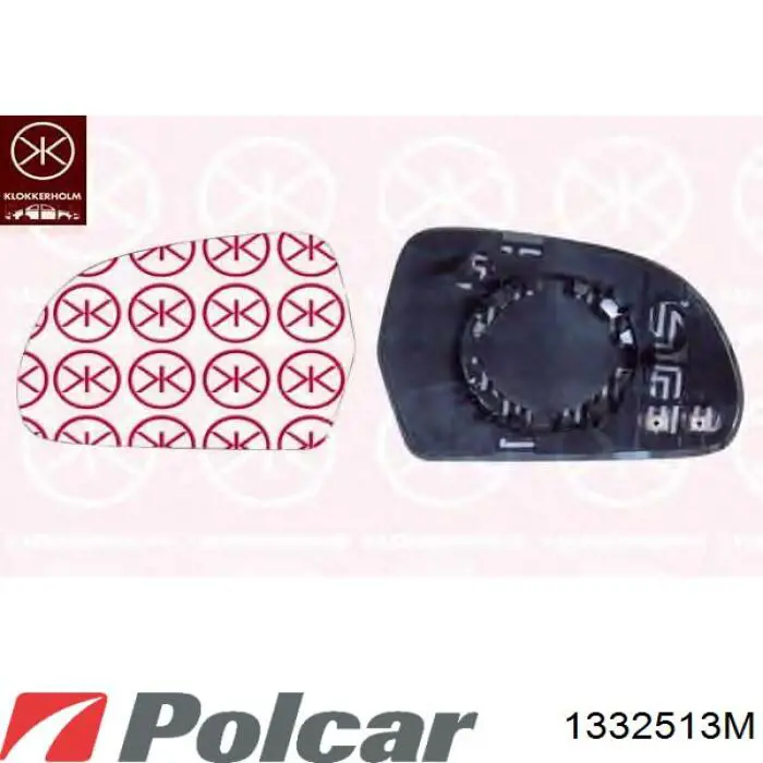 Указатель поворота зеркала, левый Polcar 1332513M цена, от 39.43 USD