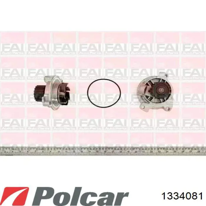 Радиатор охлаждения двигателя Polcar 1334081 цена, от 71.79 USD