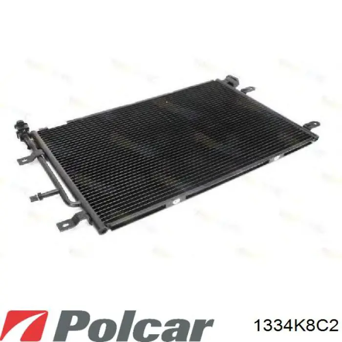 Купить 1334K8C2 Polcar Радиатор системы охлаждения кондиционера
