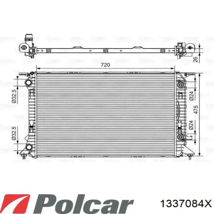 PL442804 Koyorad Радиатор основной