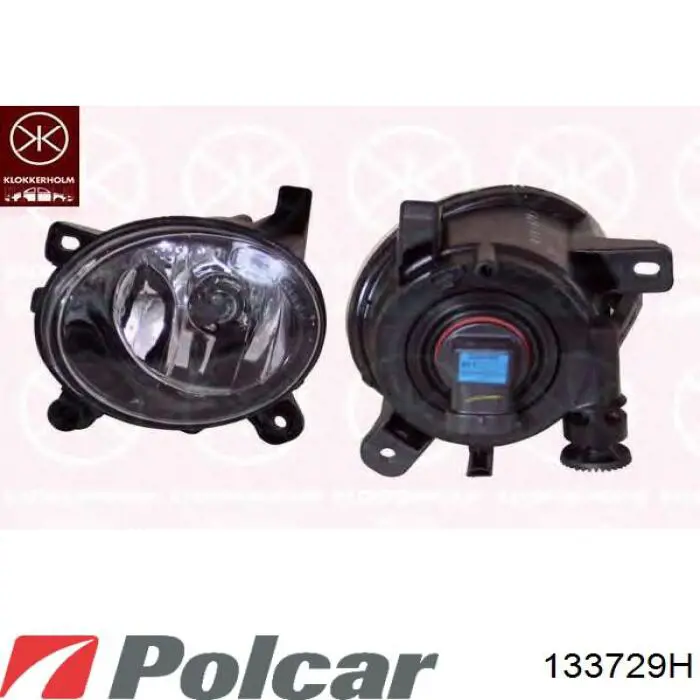 133729H Polcar Противотуманная фара левая