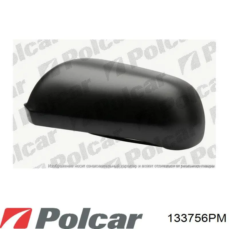 Накладка левого бокового зеркала Polcar 133756PM цена, от 15.46 USD