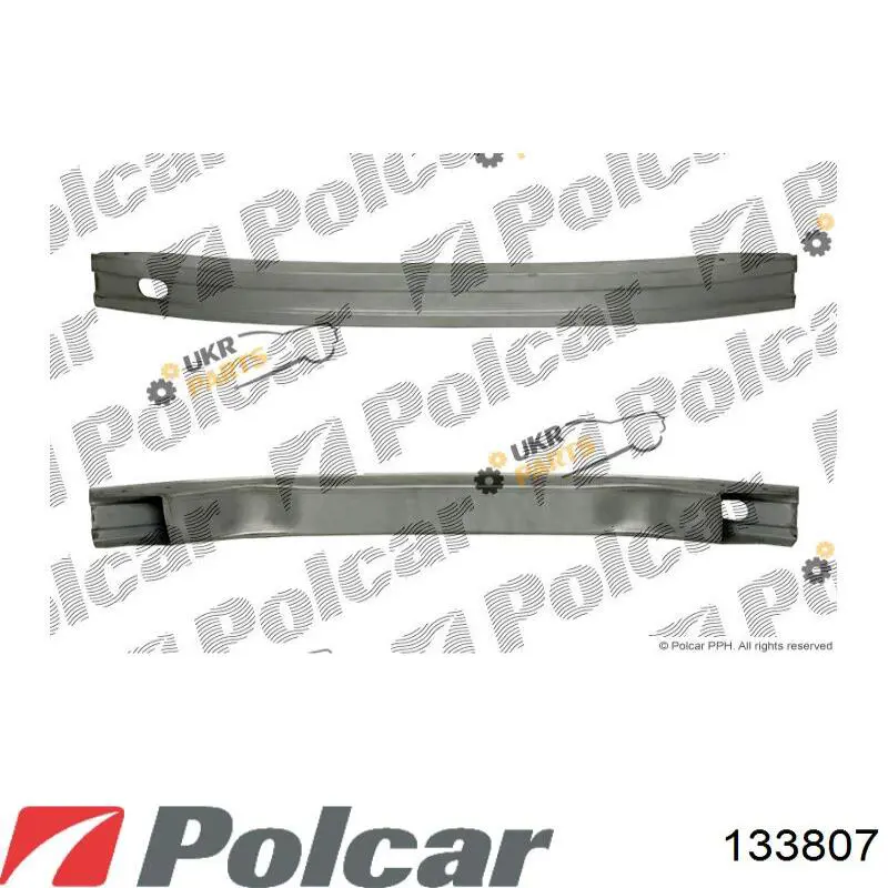 Купить 133807 Polcar Буфер (бампер) передний