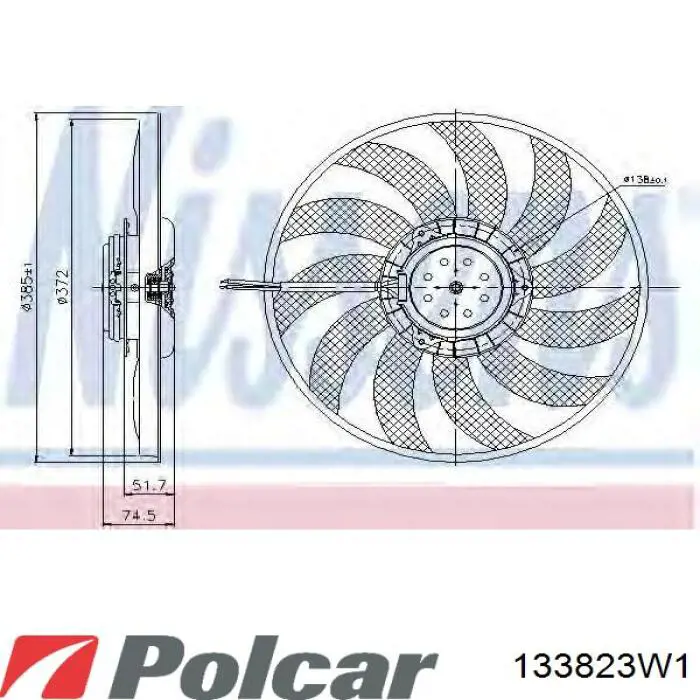 Диффузор радиатора охлаждения Signeda RDAU15004S цена, от 26.55 USD