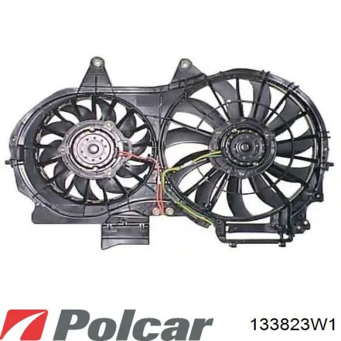 Диффузор радиатора 4F0121207A VAG