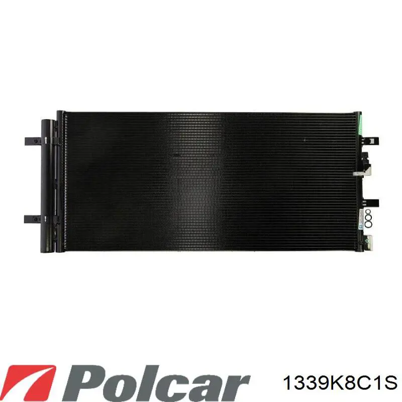 1339K8C1S Polcar радиатор кондиционера