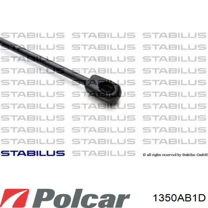 Купить 1350AB1D Polcar Амортизатор двери багажника