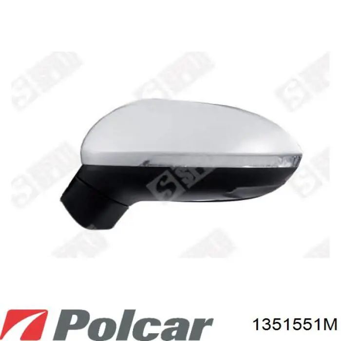Наружное зеркало правое VAN Wezel 5742808 цена, от 101.89 USD