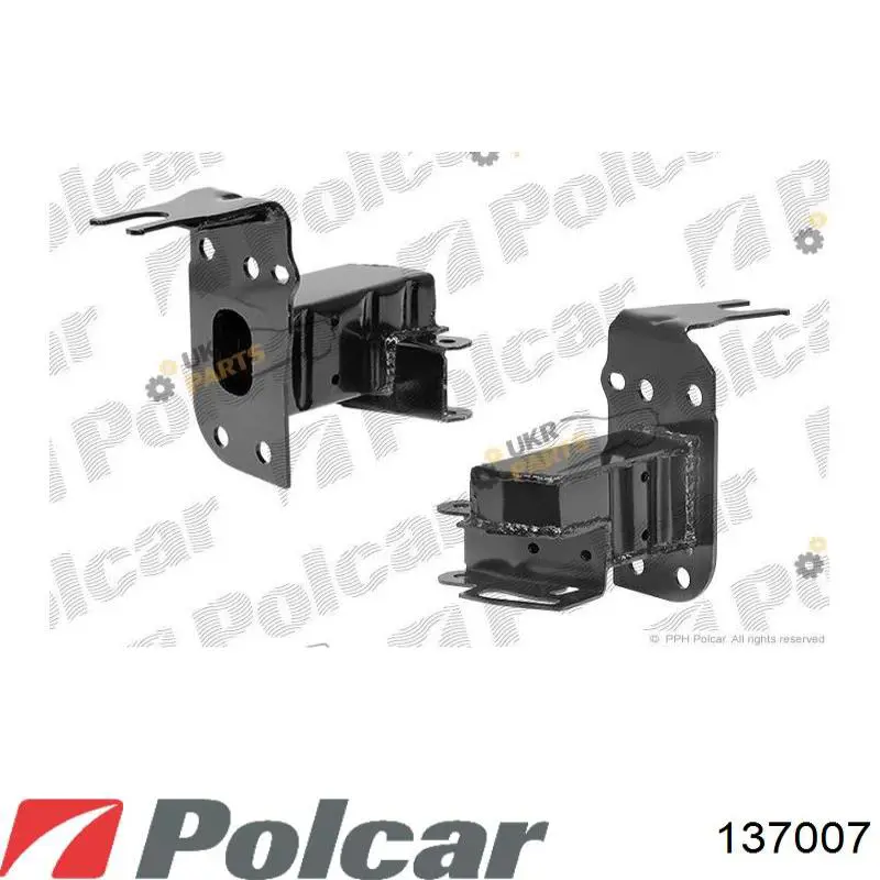 Передний бампер 137007 Polcar