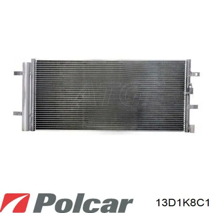13D1K8C1 Polcar радиатор кондиционера