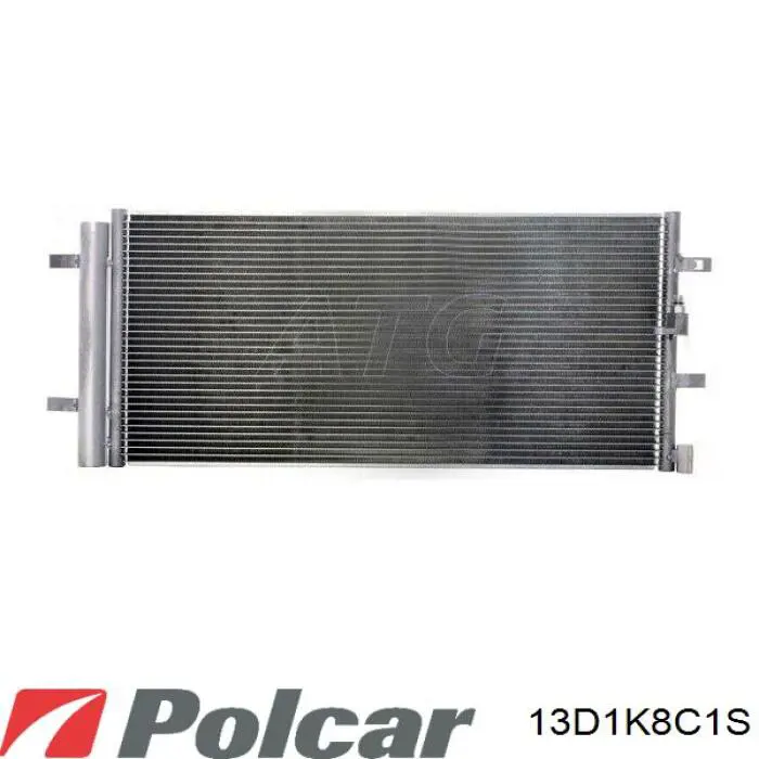 13D1K8C1S Polcar радиатор кондиционера