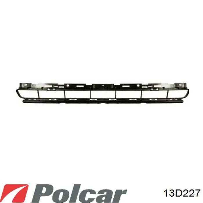 13D227 Polcar решетка бампера переднего центральная