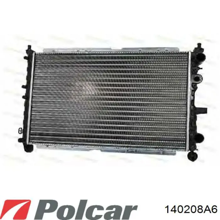 140208A6 Polcar радиатор