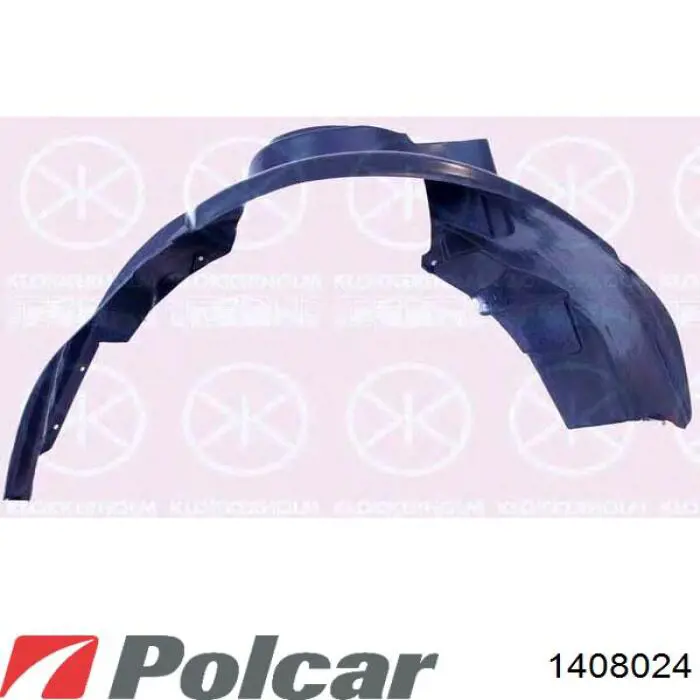 Правое крепление переднего бампера Polcar 1408024 цена, от 36.00 USD