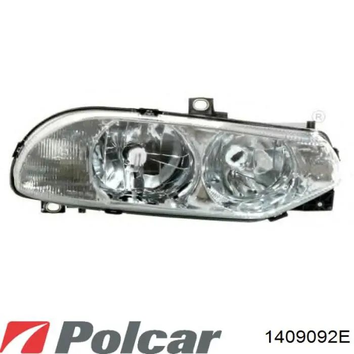 Левая фара 1409092E Polcar