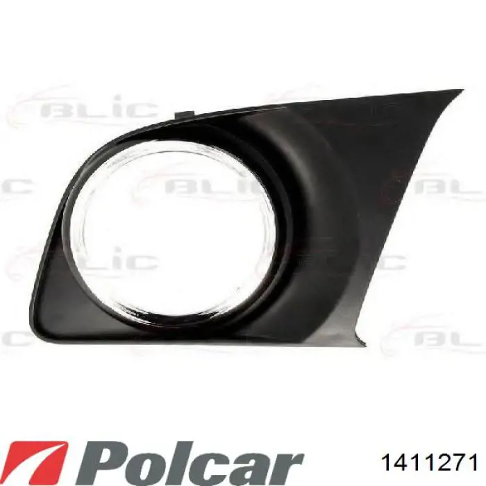 141127-1 Polcar решетка бампера переднего левая