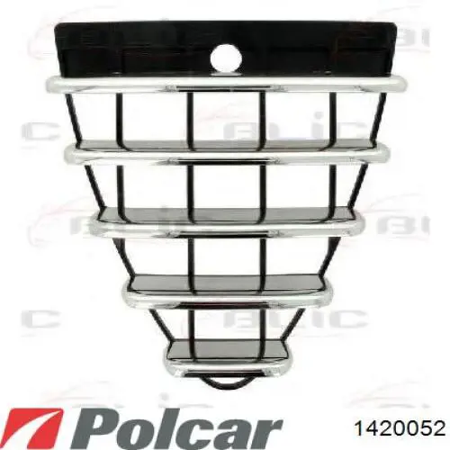 Решетка переднего бампера, левая Polcar 1420052 цена, от 48.10 USD