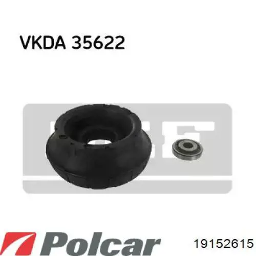 19152615 Polcar Амортизаторы задние