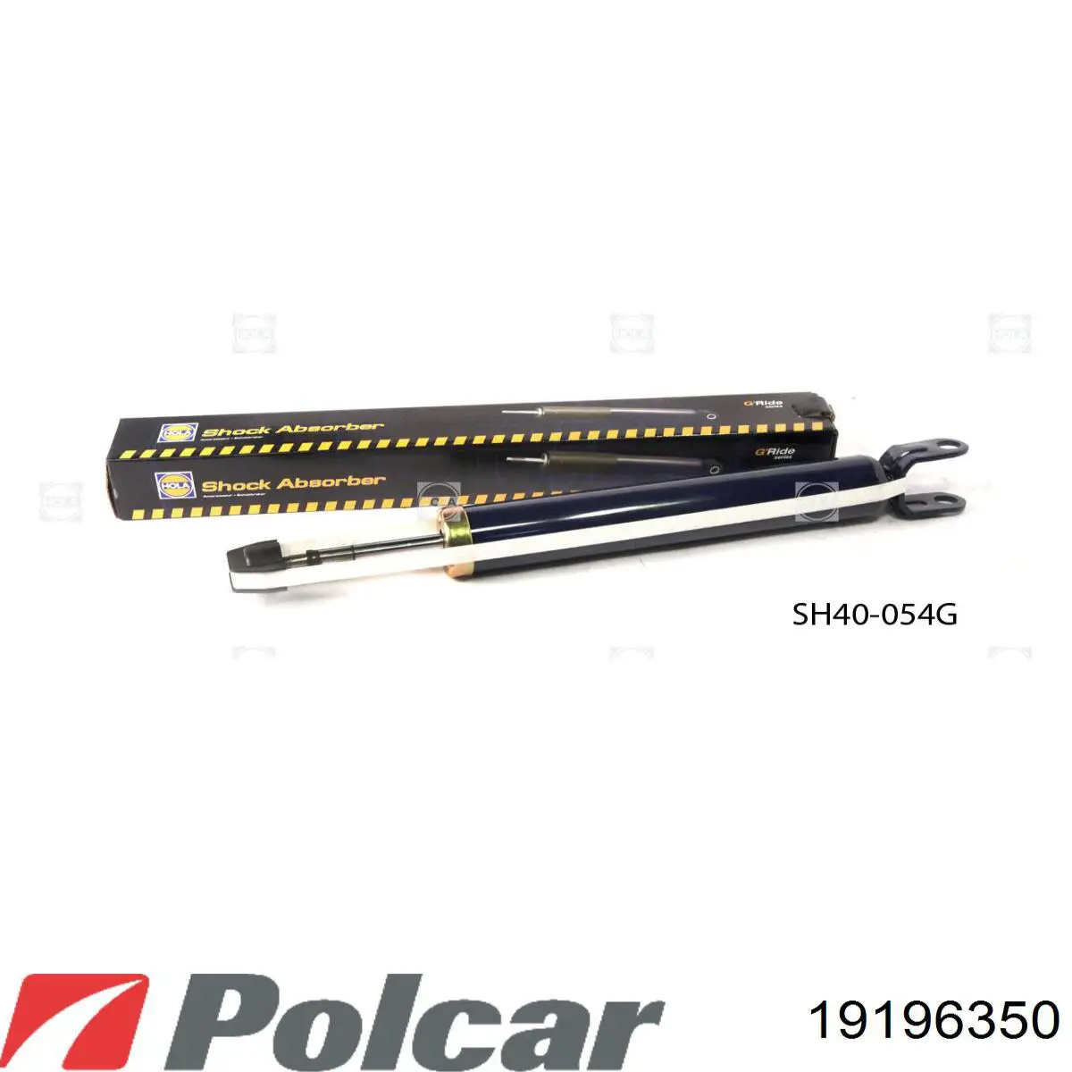 Амортизатор задний 19196350 Polcar