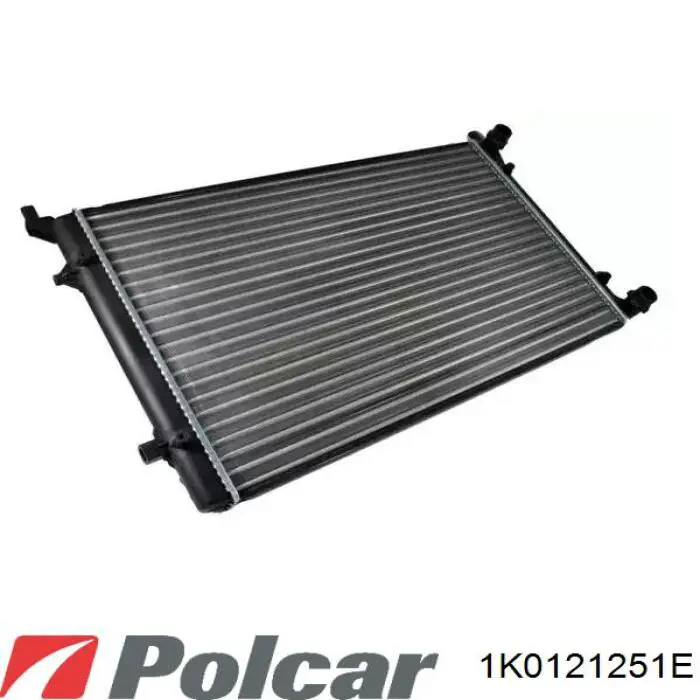 1K0121251E Polcar радиатор