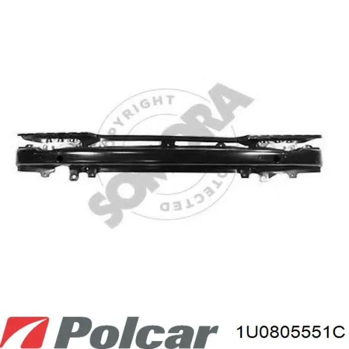 Купить 6921073 Polcar Буфер бампера переднего