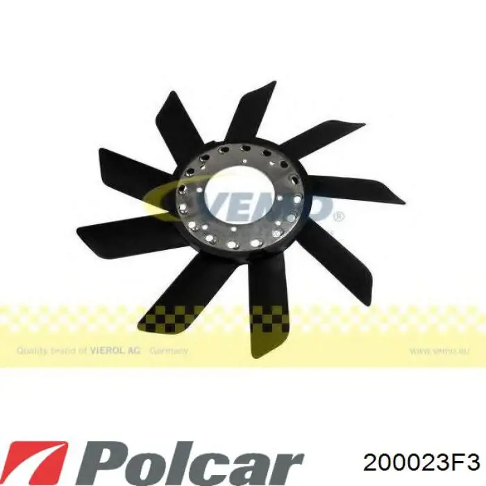 200023F3 Polcar вискомуфта (вязкостная муфта вентилятора охлаждения)