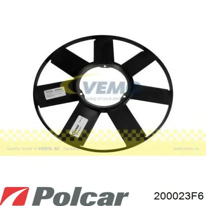 200023F6 Polcar вискомуфта (вязкостная муфта вентилятора охлаждения)