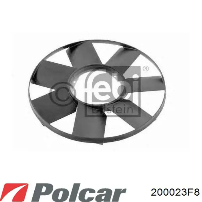 200023F8 Polcar вентилятор (крыльчатка радиатора охлаждения)