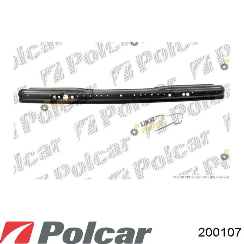 200107 Polcar Бампер передний в сборе