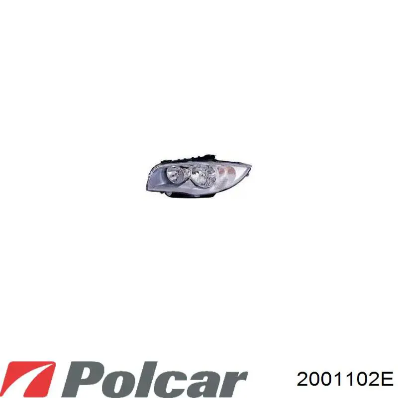 2001102E Polcar фара правая