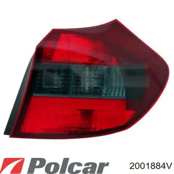 2001884V Polcar фонарь задний правый