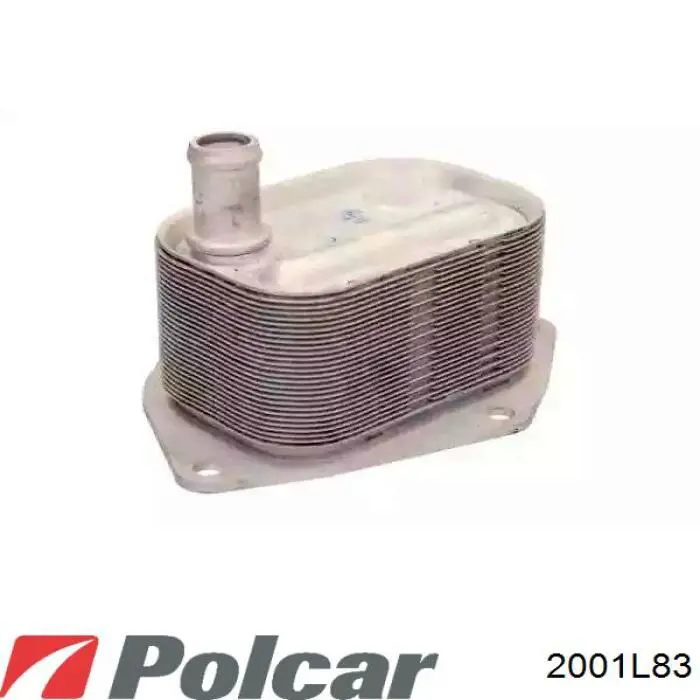 2001L83 Polcar радиатор масляный (холодильник, под фильтром)