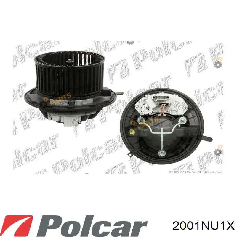 2001NU1X Polcar вентилятор печки