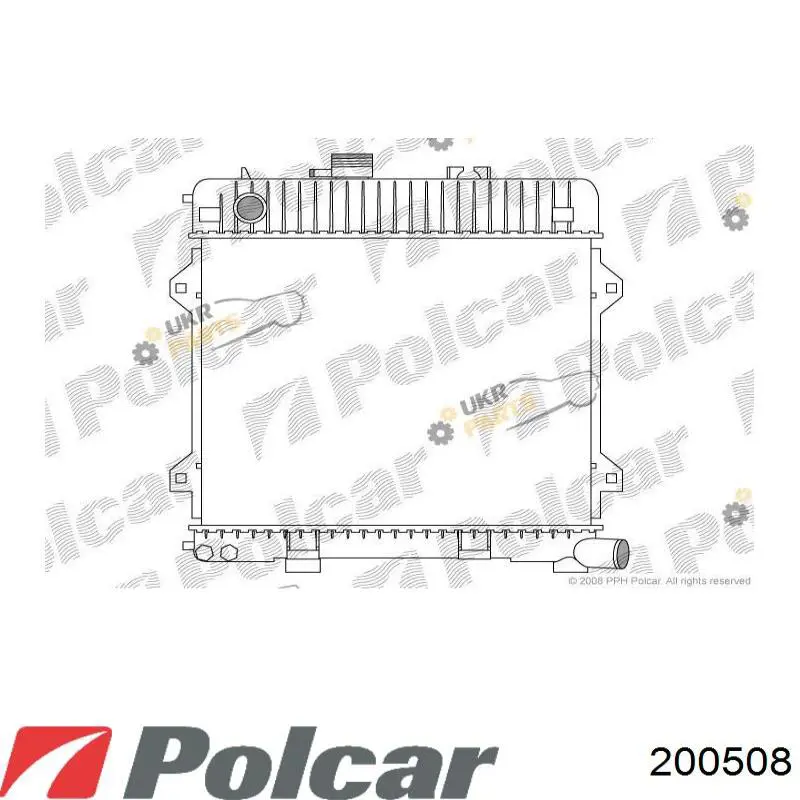 200508 Polcar радиатор