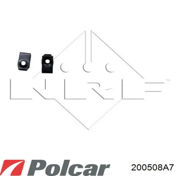 200508A7 Polcar Радиатор основной
