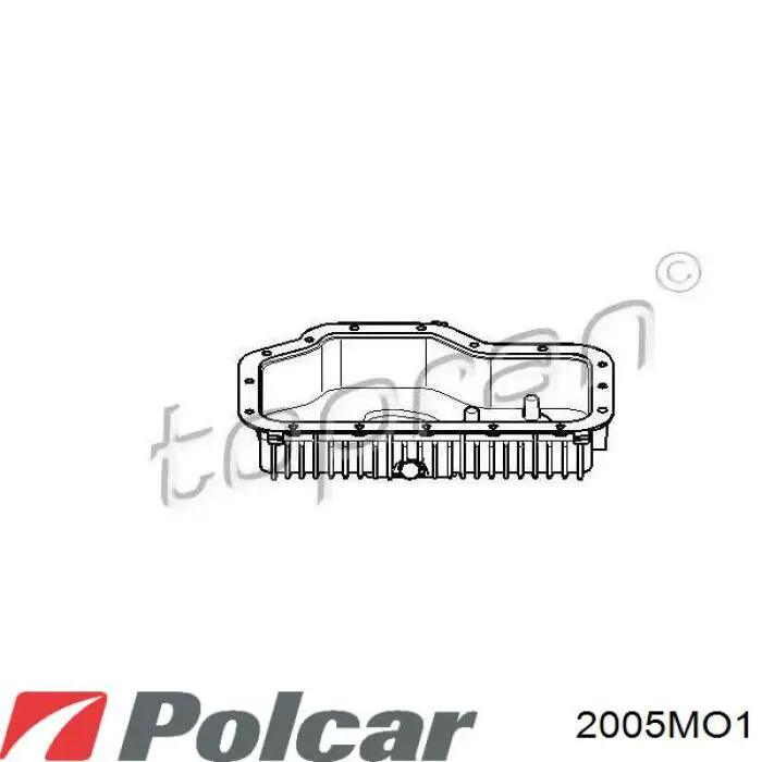 Поддон двигателя 2005MO1 Polcar