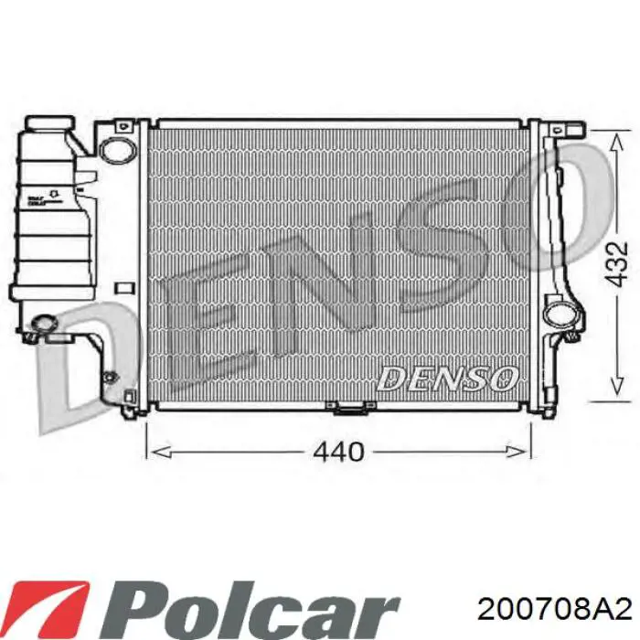 200708A2 Polcar радиатор
