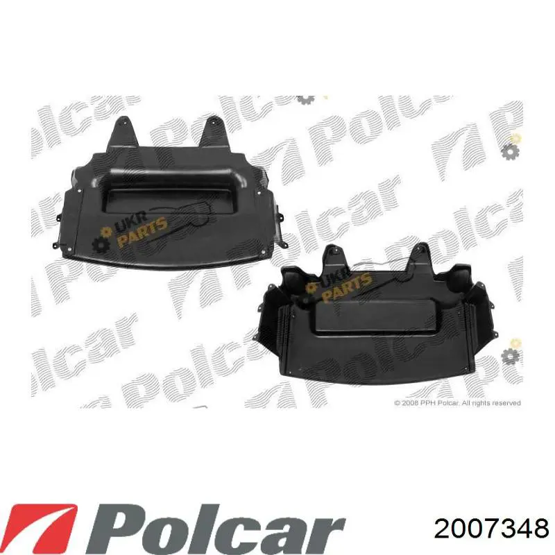 Защита двигателя, поддона (моторного отсека) Polcar 2007348