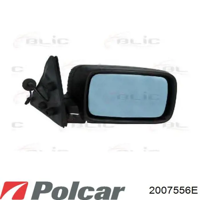 2007557E Polcar зеркальный элемент зеркала заднего вида правого